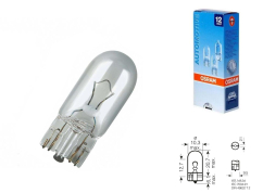 Автолампи Автолампа Osram W5W Original 12V 5W 2825 (1 шт.)