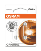 Автолампи Автолампа Osram C10W Original 12V 10W 6411-02B (2 шт.)