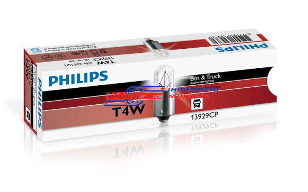 Автолампа Philips T4W Bus&Truck 24V 4W 13929CP (1 шт.)