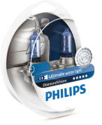 Автолампи Автолампа Philips H4 Diamond Vision 12V 60/55W 12342DVS2 (2 шт.)