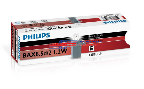 Автолампа Philips BAXB8.5d Standard 24V 1,12W 13598CP (1 шт.)