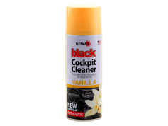 Автокосметика Поліроль для панелі приладів Nowax NX00451 Black Cockpit Cleaner Vanilla 450мл