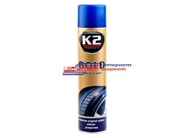 K2 Bold K1561 засіб по догляду за гумовими деталями 600мл