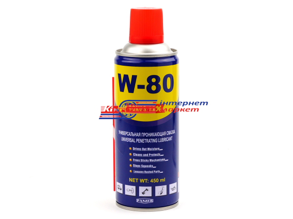 PANZER W-80  мастило аерозольне проникне для з’єднань 450млl 200г