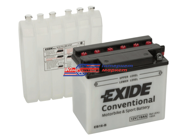 EXIDE AGM EB16-B 19Ah\190A Euro батарея аккумуляторная