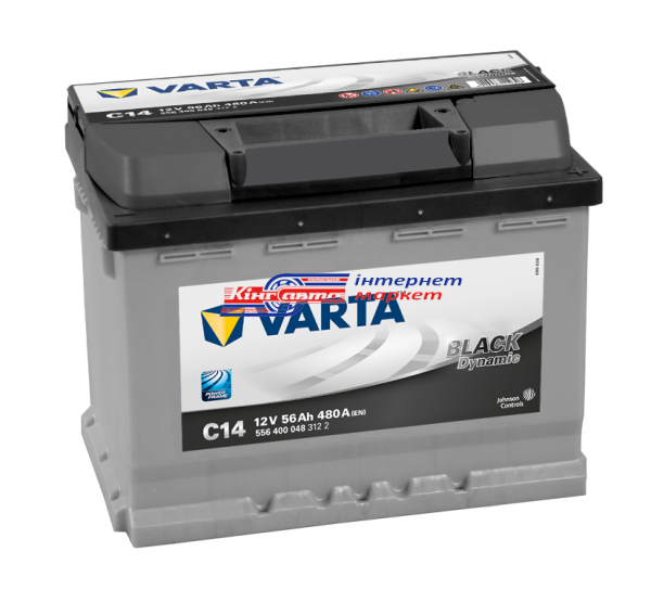 VARTA Black Dynamic 556400048 56Ah\480A Euro батарея аккумуляторная