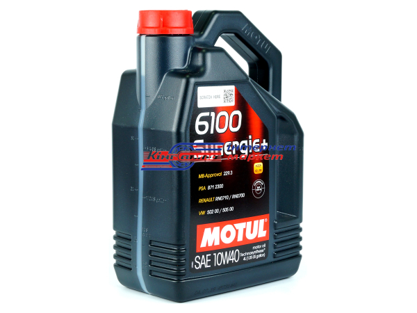 MOTUL 6100 Synergie+ 10W40 4л  олива моторна напівсинтетична