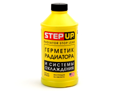 Присадки StepUP Radiator stop leak (SP9022) герметик системи охолодження 325мл
