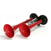 Повітряні Сигнал автомобільний, повітряний CICADA (двотрубний) KH-619 12V (red)