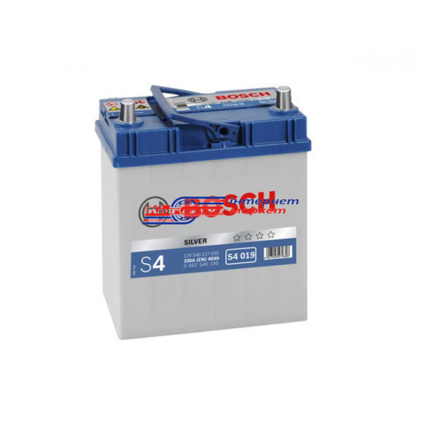 BOSCH S4 0092S40190 40Ah\330A JP Standart батарея акумуляторна