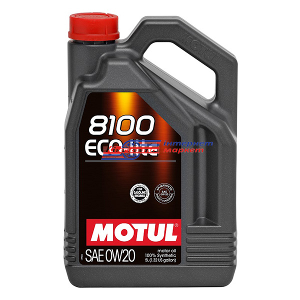 MOTUL 8100 Eco-Lite 0W20 5л олива моторна синтетична