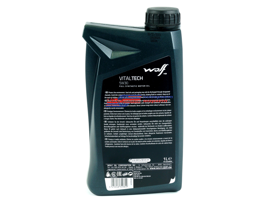 Wolf Vital Tech 5W30 1л олива моторна синтетична