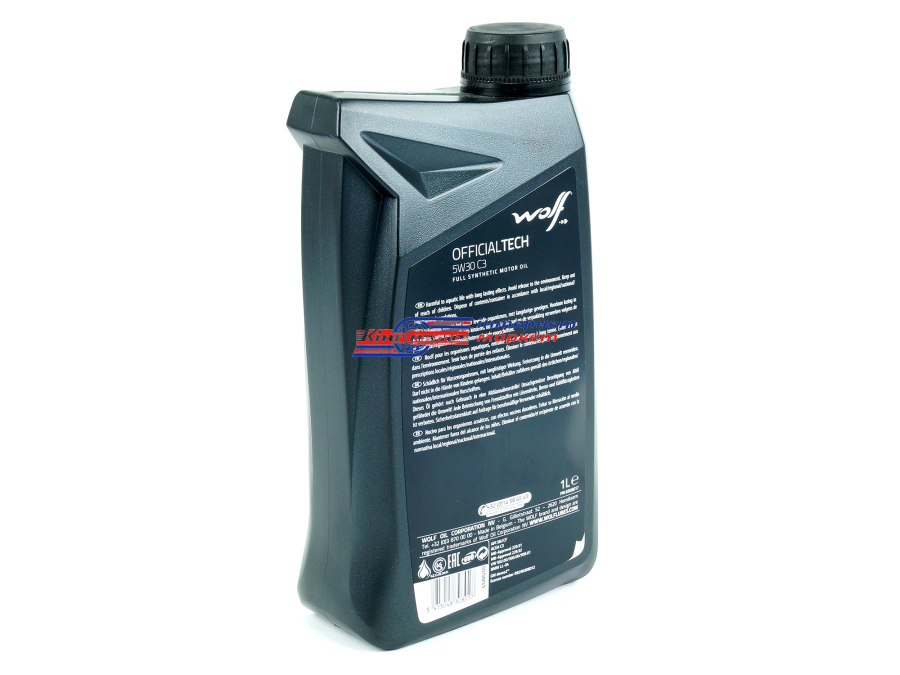 Wolf Official Tech C3 5W30 1л  олива моторна синтетична (снято с пр-ва!!)