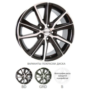 Диски Диск автомобільний Tech-line модель 738 7.5х17 PCD 5x114,3 ch 67,1 ET 46 BD