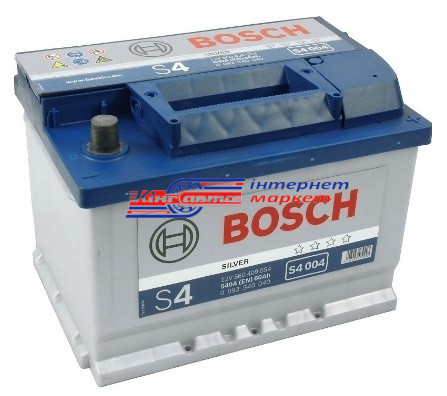 BOSCH S4 0092S40040 60Ah\540A Euro батарея акумуляторна
