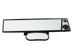 Внутрішньосалонні панорамні Дзеркало салонне (панорамне) KM-24 (термометр+компас)
