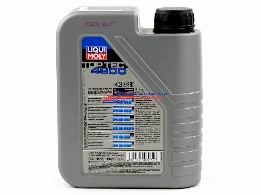 LIQUI MOLY Top Tec 4600 5W30 1л 8032 олива моторна синтетична