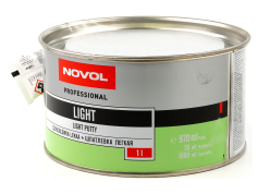Шпаклівка, антикорозійні засоби NOVOL Шпаклівка універсальна легка 1л