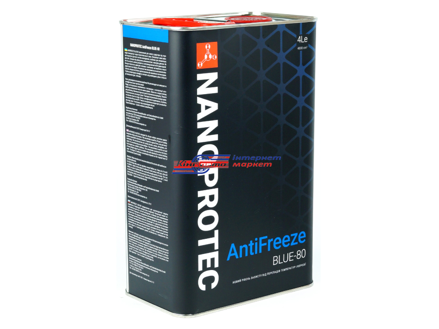 NANOPROTEC AntiFreeze Blue G11 4л рідина охолоджуюча (антифріз, концентрат, синій)