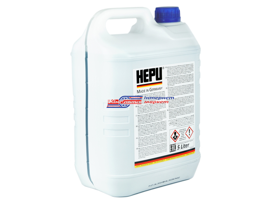 HEPU G13 5л  рідина охолоджуюча (антифріз, концентрат, фіолетовий)