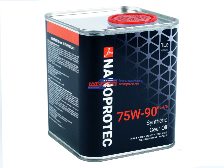 NANOPROTEC Gear Oil GL-4 75W90 1л олива трансмісійна синтетична