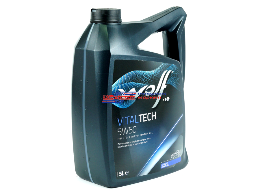 Wolf Vital Tech 5W50 5л олива моторна синтетична