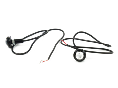 Лампи денного світла Денні ходові глазки червоні 23мм 24V 1,5W (пара)