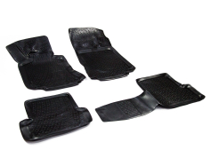 Килимки L.LOCKER килимки автомобільні полімерні (к-т) Mercedes C-Class (2006-2011)