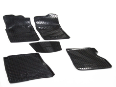 Килимки L.LOCKER килимки автомобільні полімерні (к-т) Renault Kangoo (1998-2008) 3 двері