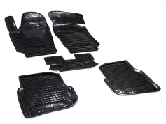 Килимки L.LOCKER килимки автомобільні полімерні (к-т) VW Polo (седан,2010-2017)