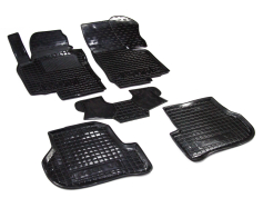 Килимки L.LOCKER килимки автомобільні полімерні (к-т) VW Golf V-VI