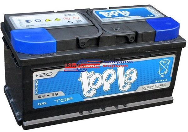 TOPLA Top 60032 100Ah\950A Euro батарея аккумуляторная