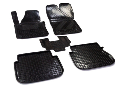 Килимки L.LOCKER килимки автомобільні полімерні (к-т) VW Caddy (2004-2010,3-х дверний)