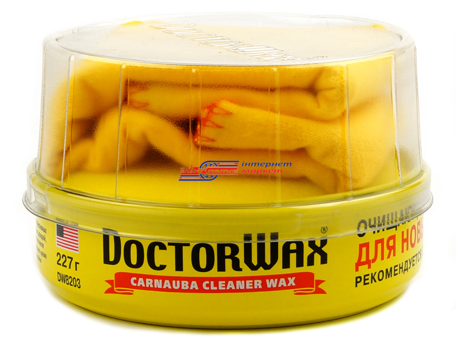Doctor Wax Carnauba Cleaner Wax DW8203 поліроль для кузова (з воском) 227мл