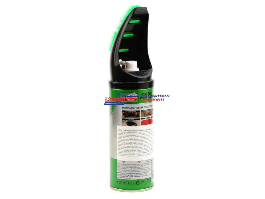 Очисник оббивки зі щіткою Turtle Wax Upholstery Cleaner Odor-X (52893) 400мл