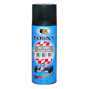 Лаки Лак аерозольний тоніровочний BLACK TINT (1000-чорний) BOSNY 400мл
