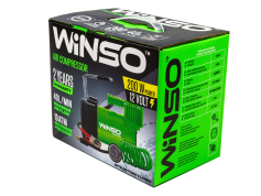 Компресори автомобільні Компресор автомобільний WINSO 10 Атм, 40 л/хв. 200Вт., кабель 3м., шланг 5,7м., спускний клапан