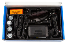 Паркувальні радари Радар паркувальний Assistant 068 на 4 датчика  22мм сірий