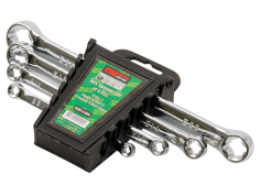 Набір ключів гайкових Набір ключів накидних, зірочка 4пр.,King STD (KSP-4-004)