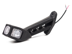 Для вантажівок Габарит Kogel резин.рог діодний довгий 3х стор