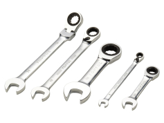 Ключ ріжково-накидний TOPTUL ключ ріжково-накидний з трищіткою вкорочений 12 мм