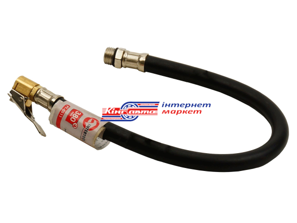 Шланг з накінечником для пістолета накачування коліс 38 см Intertool