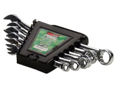 Набір ключів гайкових Набір ключів ріжково-накидних 6 пр. (8-17мм) King STD