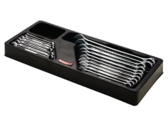 Набір ключів гайкових Набір ключів ріжково-накидних в ложементі 16 пр. (6-24мм) Toptul