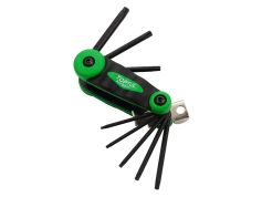Набір ключів кутових, Torx, Hex Набір ключів кутових Torx. TOPTUL 8 пр. (складаний)