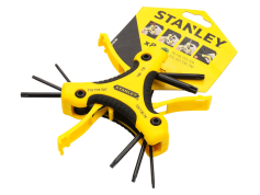 Набір ключів кутових, Torx, Hex Набір ключів кутових Torx "Triangle" 8 пр. Stanley (0-95-961)