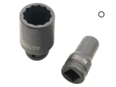 Головки Головка 12-ти гранная удлиненная KING STD