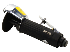 Кутові шліфувальні машини (болгарки) Різак пневматичний, ручний YATO для диска Ø= 75/9,5 мм, сполуч, Ø= 1/4", 6,3 Bar, 127 л/хв