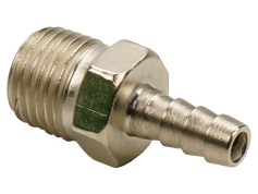 Аксесуари Штуцер "ялинка" FI 9- різьба М8 до шланга 1/8" до пістолету для накачування шин YT-2370