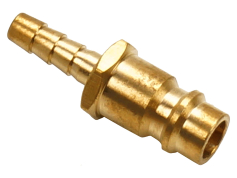 Аксесуари Перехідник на відп. частина швидкоріз. з'єд. "Intertool" зі шланга 6мм (PT-1821)